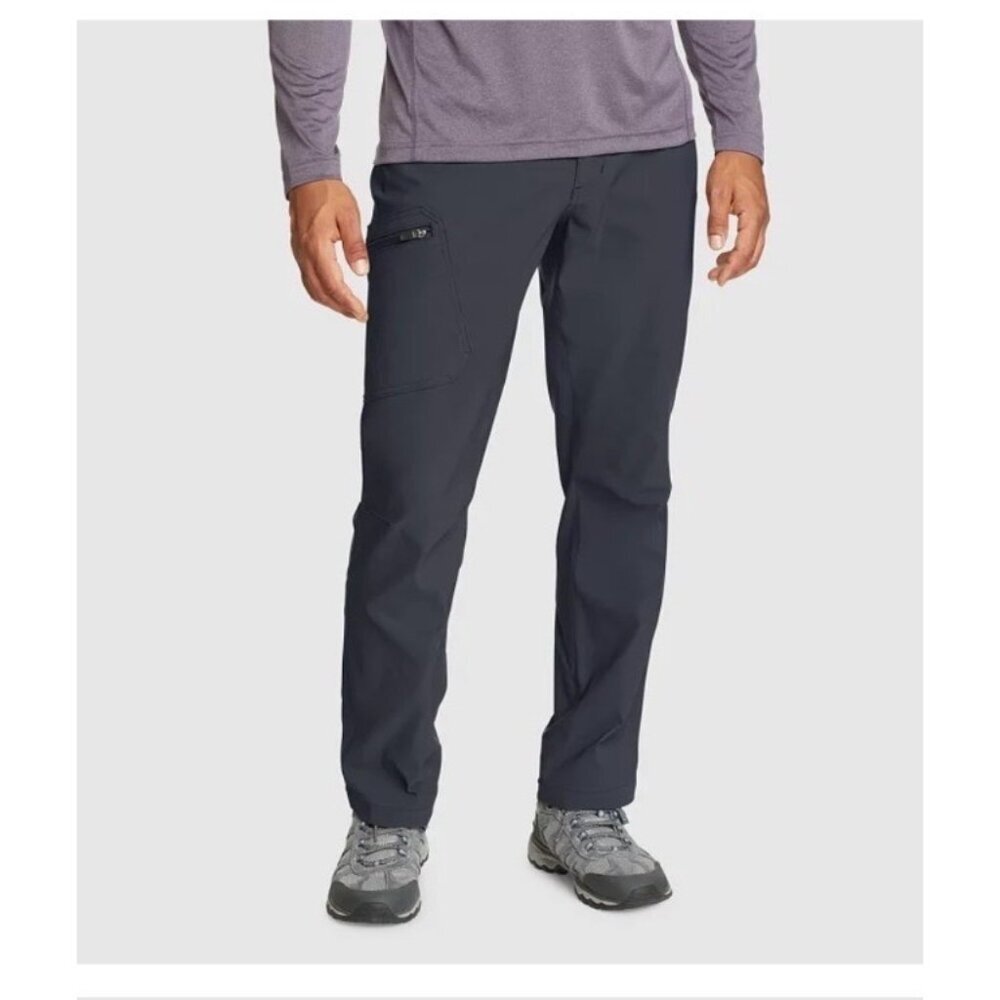 Eddie Bauer Rainier Outdoor Technical Pants With Zip Pocket Hiking 40/32